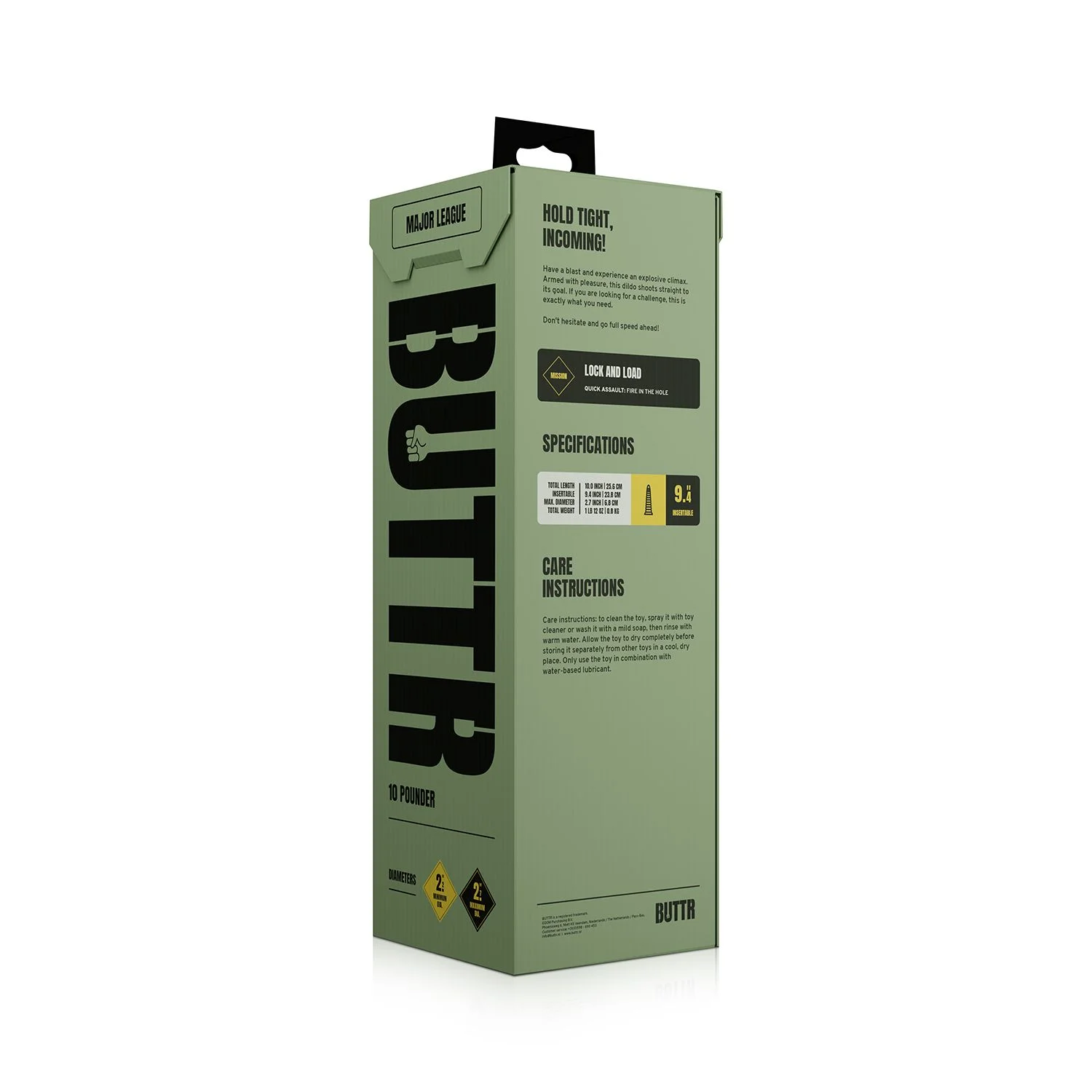 BUTTR - Caterpiller Buttplug - 29cm