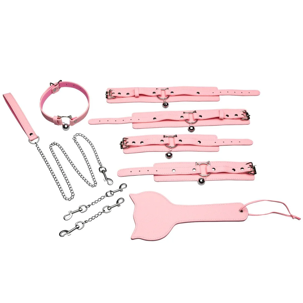 Master Series - Kitty Bondage Set - Roze