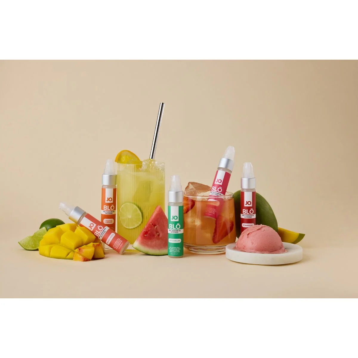 JO - BLŌ Oral Pleasure Gel Strawberry Lemonade - 30ml