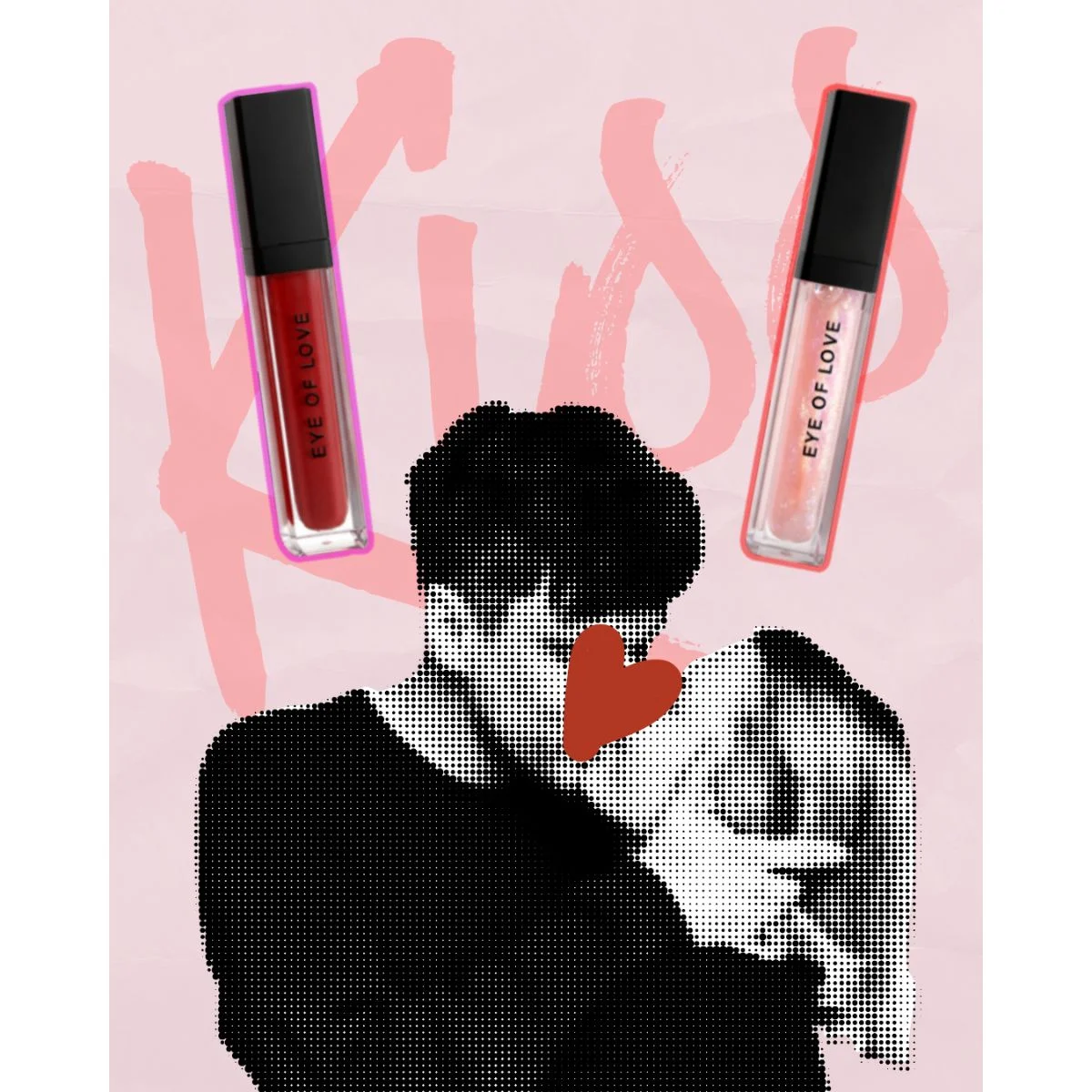 Eye of Love - Matchmaker Kiss Chemistry Lip Gloss - Crimson Kiss