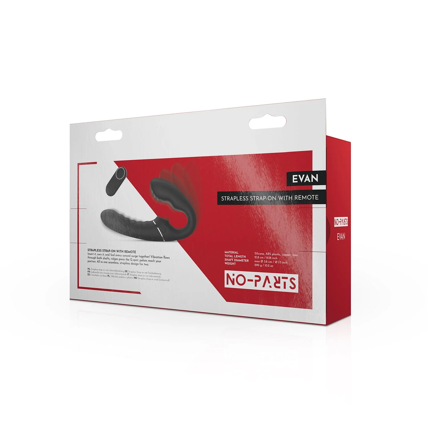No-Parts - Strapless Strap-On Tapping - Zwart