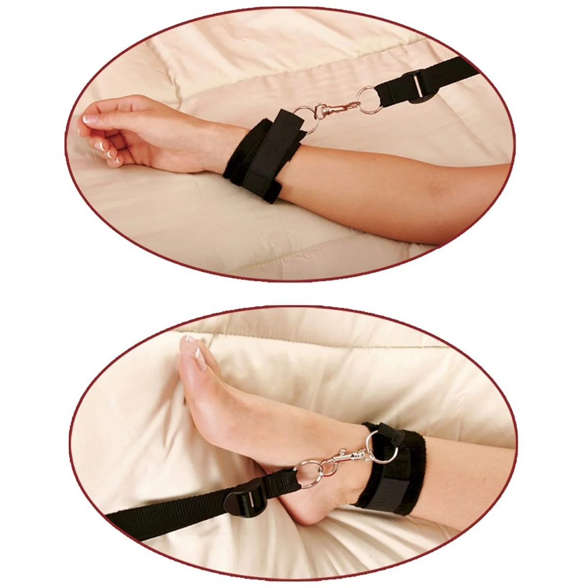 Fetish Fantasy Bed Restraint Bondage Kit