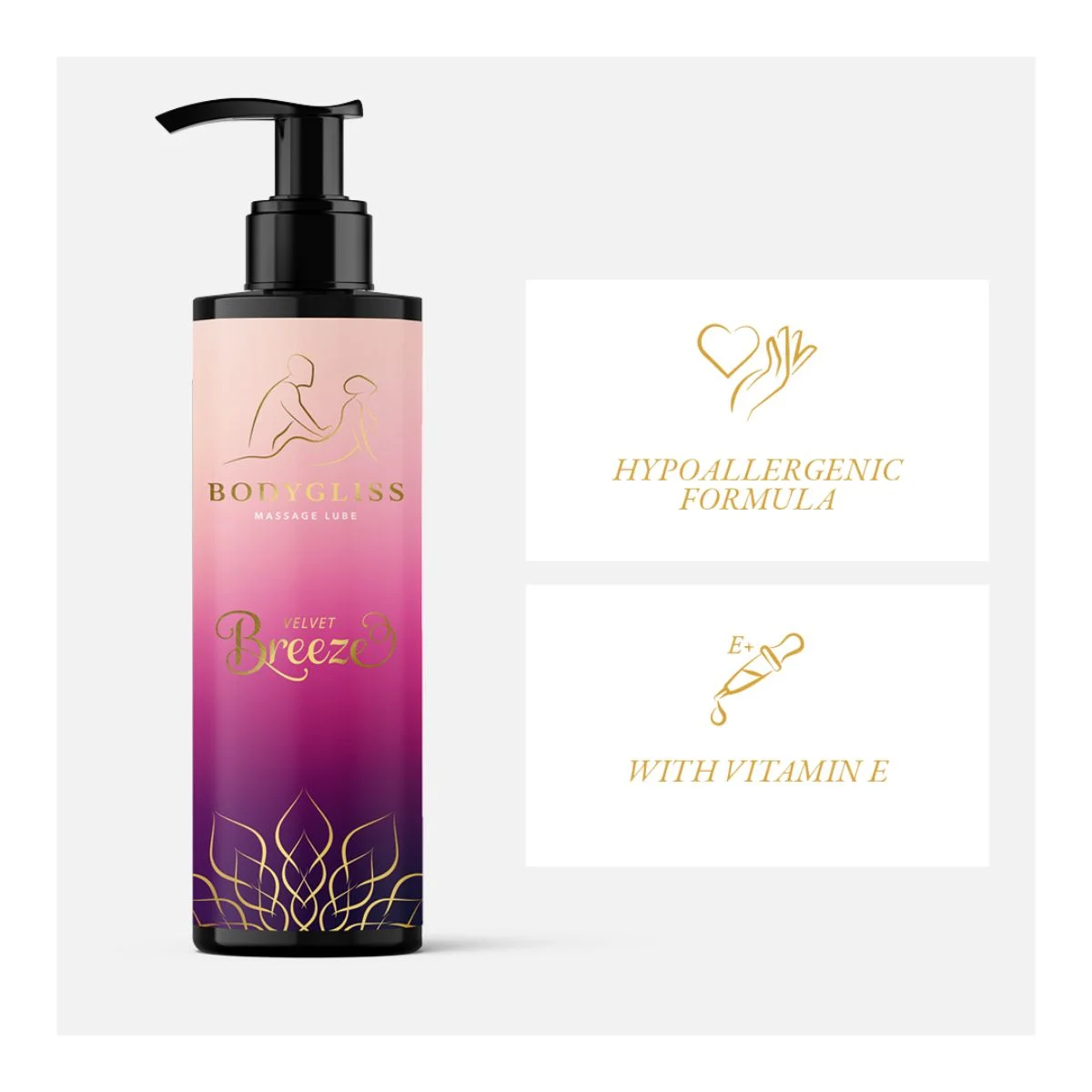 BodyGliss - Velvet Breeze Massageglijmiddel - 150 ml