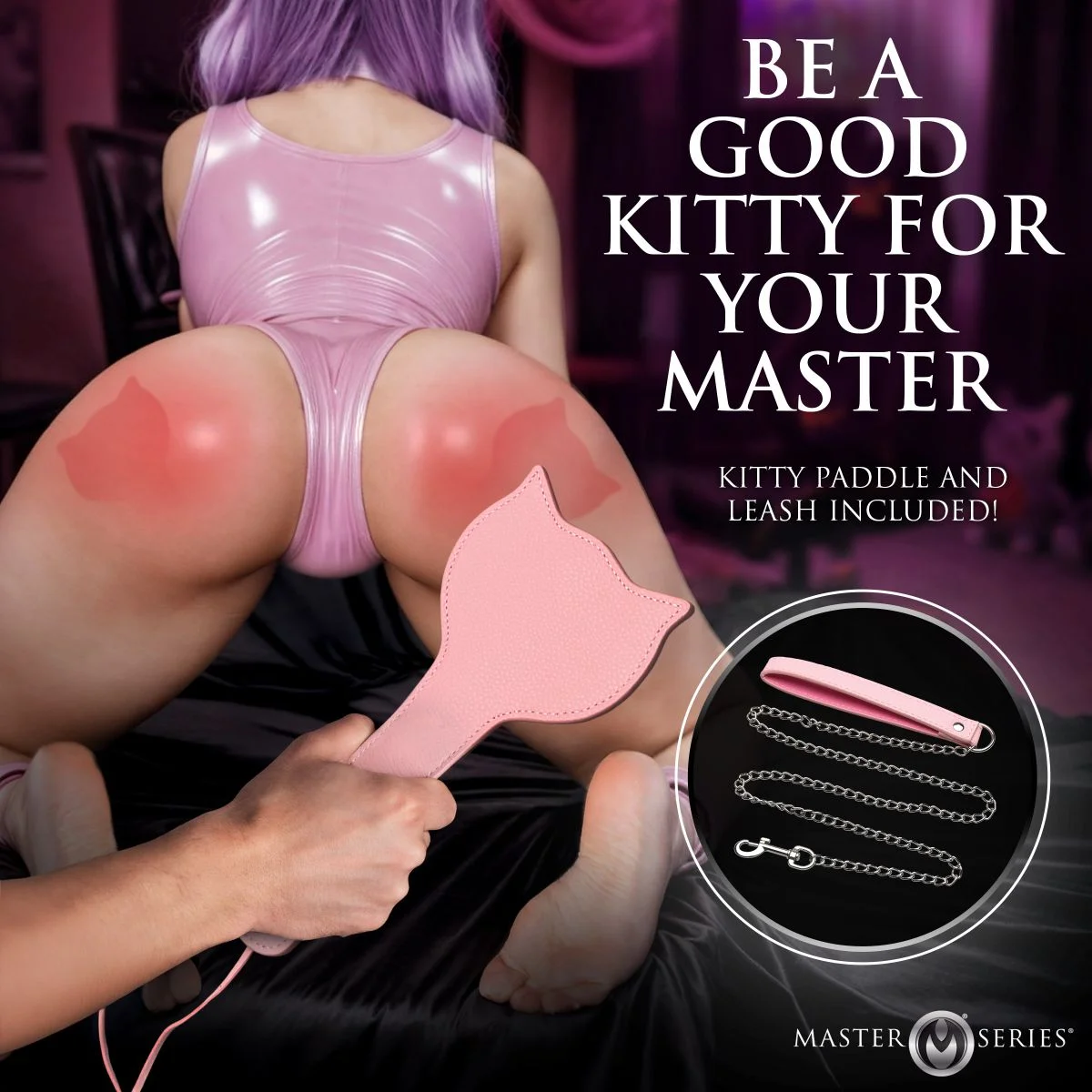 Master Series - Kitty Bondage Set - Roze